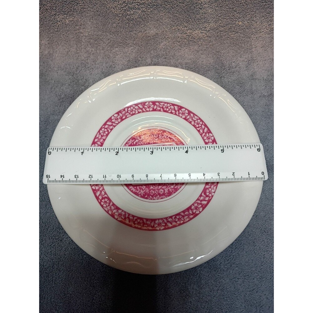 Vintage German Porcelain Saucers (3),Heinrich For Rudesheimer Kaffee, 6.5” - Picture 11 of 13